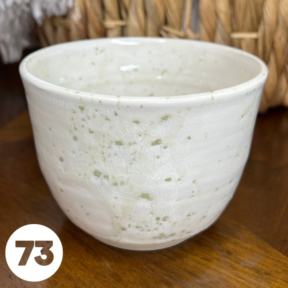 73 Handmade Glazed Ceramic Candle – White Squirrels Candle Company