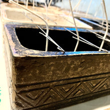 Load image into Gallery viewer, AZTEC RECTANGLE CLAY VESSEL