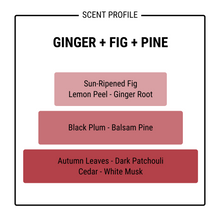 Load image into Gallery viewer, GINGER + FIG + PINE
