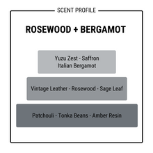 Load image into Gallery viewer, ROSEWOOD + BERGAMOT
